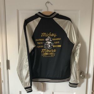 RARE Disney x Uniqlo Satin Bomber Jacket